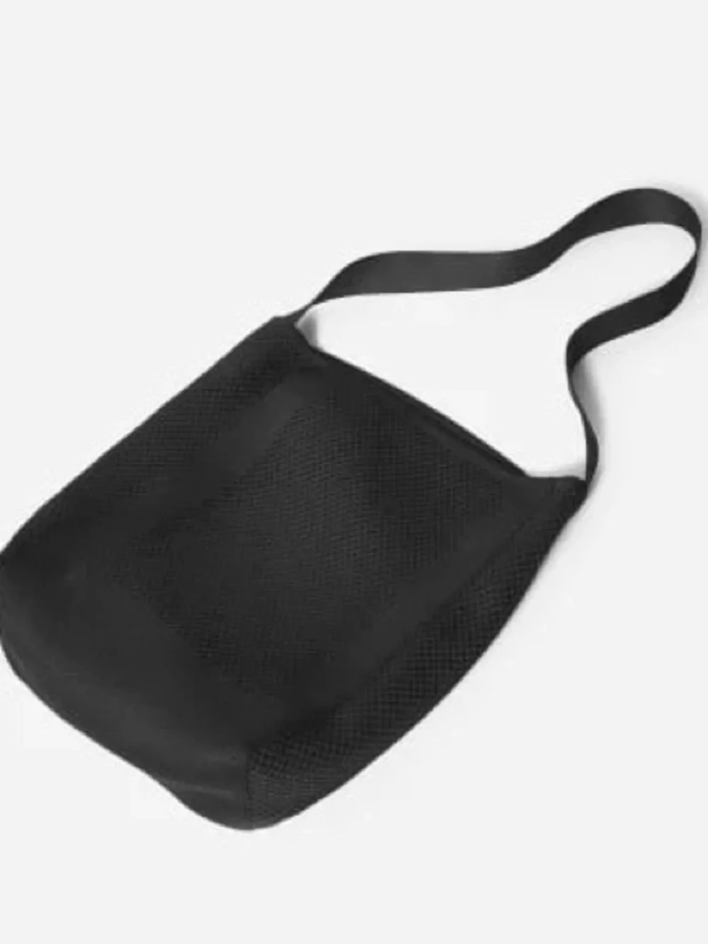 EVERLANE The Do-it-all Tote Black Mesh Shoulder Messenger Bag Tote - Picture 2 of 14